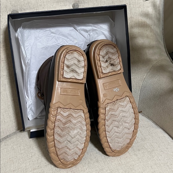 Nautica Men's Dark Brown Rain Boots - Picture 4 of 5